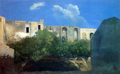Ruined Buildings Near Naples, c.1782 by Thomas Jones